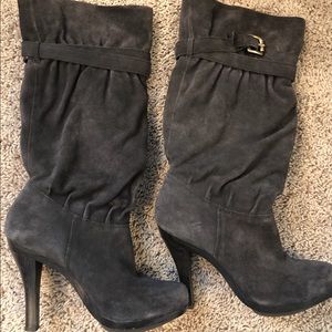Michael Kors slouchy suede boots